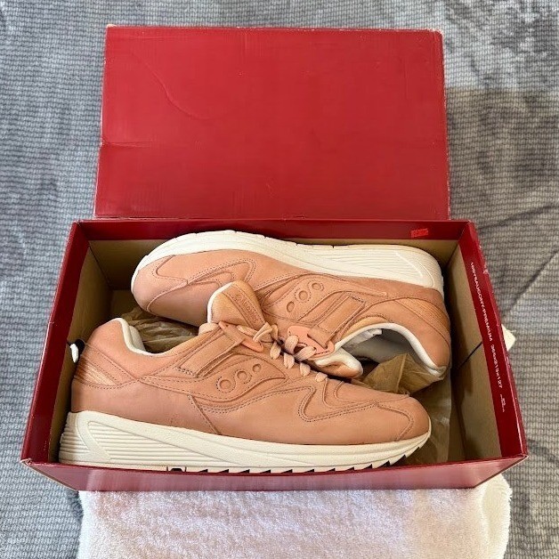 Saucony Grid 8500 HT Mens Pink Leather Sneakers S70415-3 Size 11 Saucony Grid 8500 HT Mens Pink Leather Sneakers S70415-3 Size 11