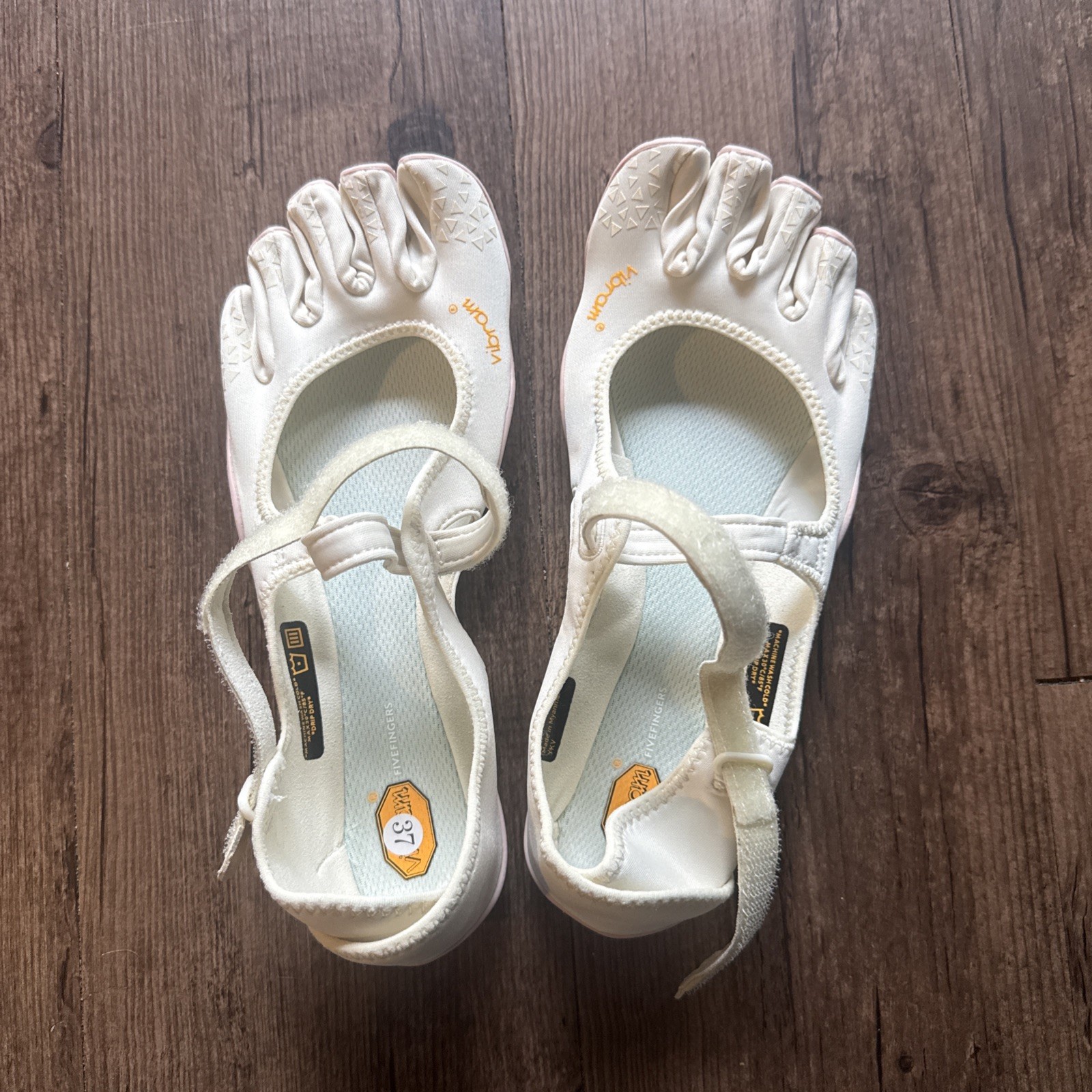 REPLICA Vibram FiveFingers Women\'s White Lace-Up Mesh Rubber Toe Size 6.5 REPLICA Vibram FiveFingers Women\'s White Lace-Up Mesh Rubber Toe Size 6.5