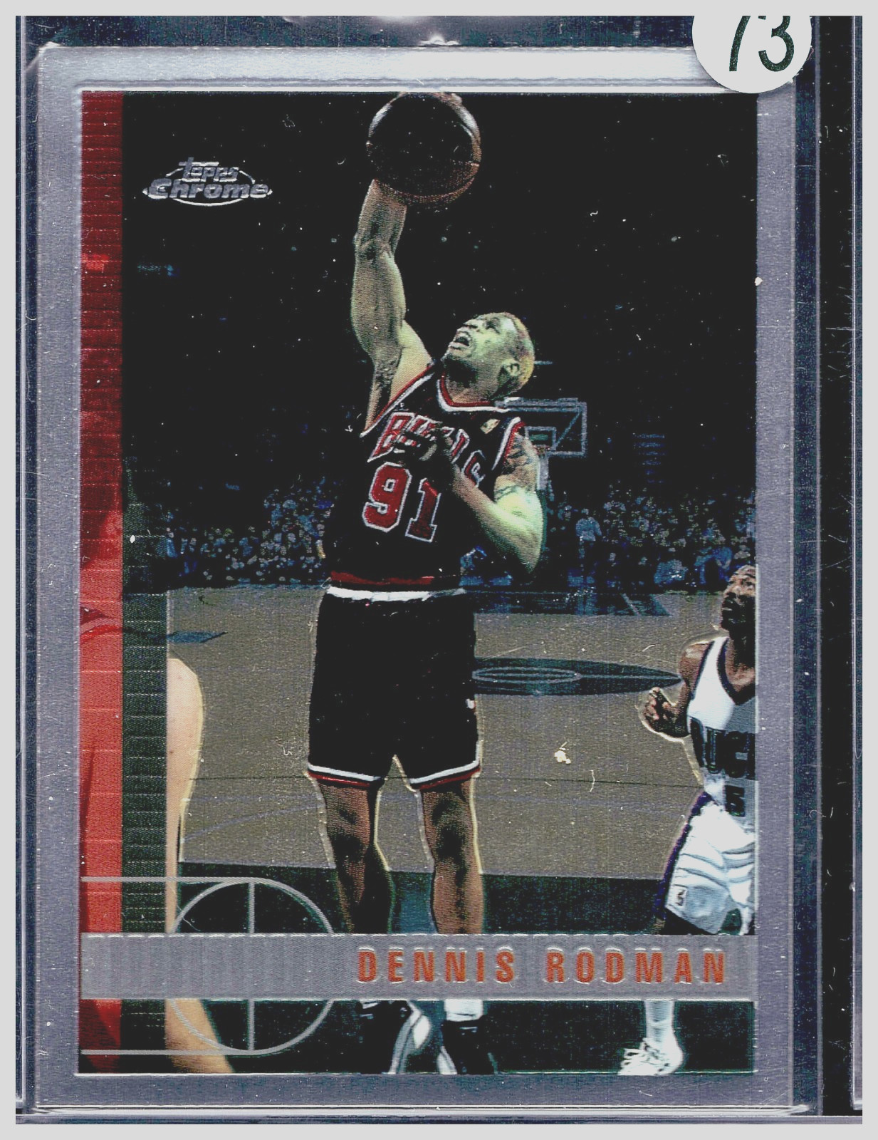 Dennis Rodman 1997 Topps #106 Bulls HOF NBA