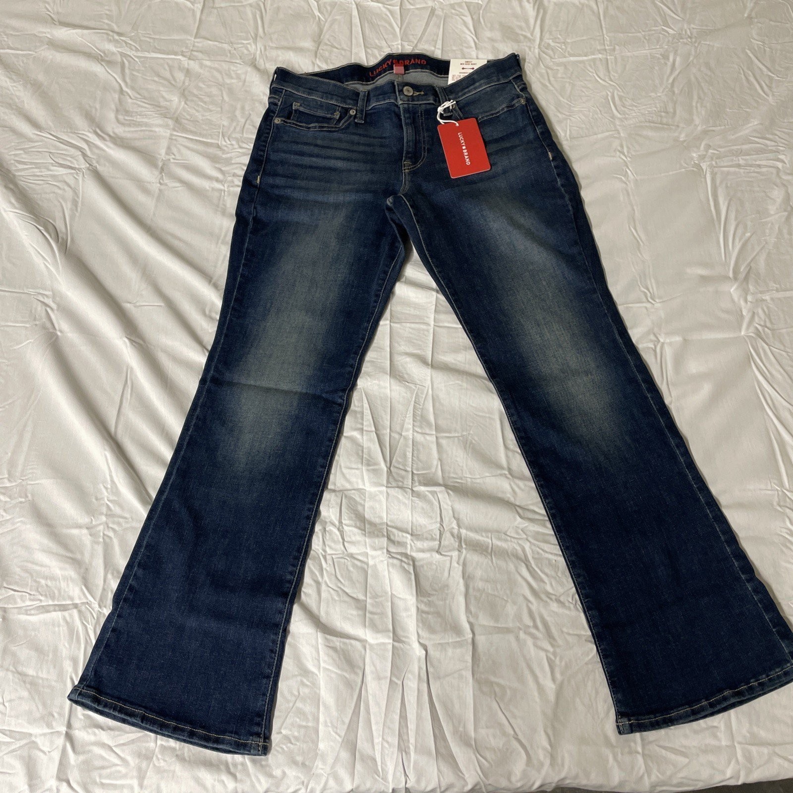 Lucky Brand Sweet Mid Rise Bootcut Stretch Jeans Cheyenne Women\'s 8/29 Ankle Lucky Brand Sweet Mid Rise Bootcut Stretch Jeans Cheyenne Women\'s 8/29 Ankle