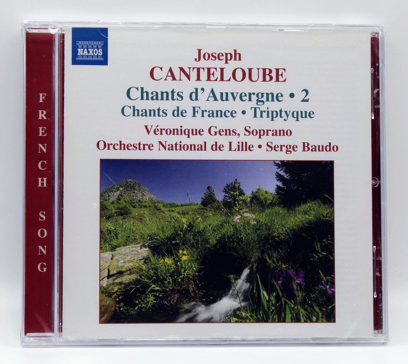 JOSEPH CANTELOUBE Chants d'Auvergne 2 Triptyque Gens Lille Baudo Classical CD