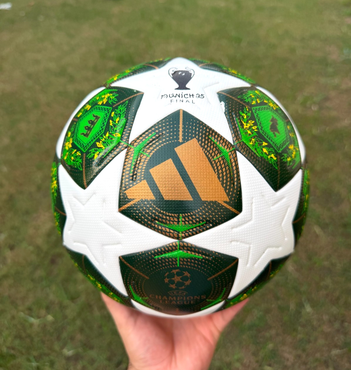 Adidas UEFA Champions League Munich 25 Final Pro Soccer Ball Size 5 NEW Adidas UEFA Champions League Munich 25 Final Pro Soccer Ball Size 5 NEW