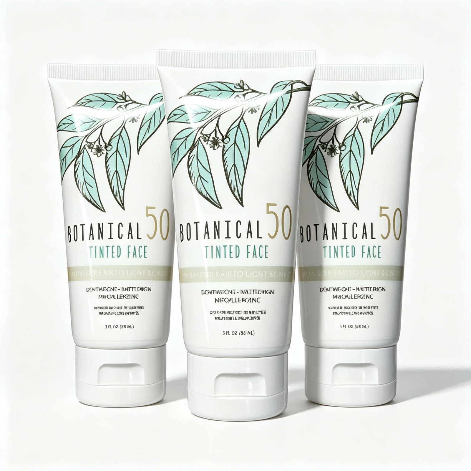 3PCS New Australian Gold Botanical SPF 50 Tinted Face Sunscreen 3 FL OZ4l