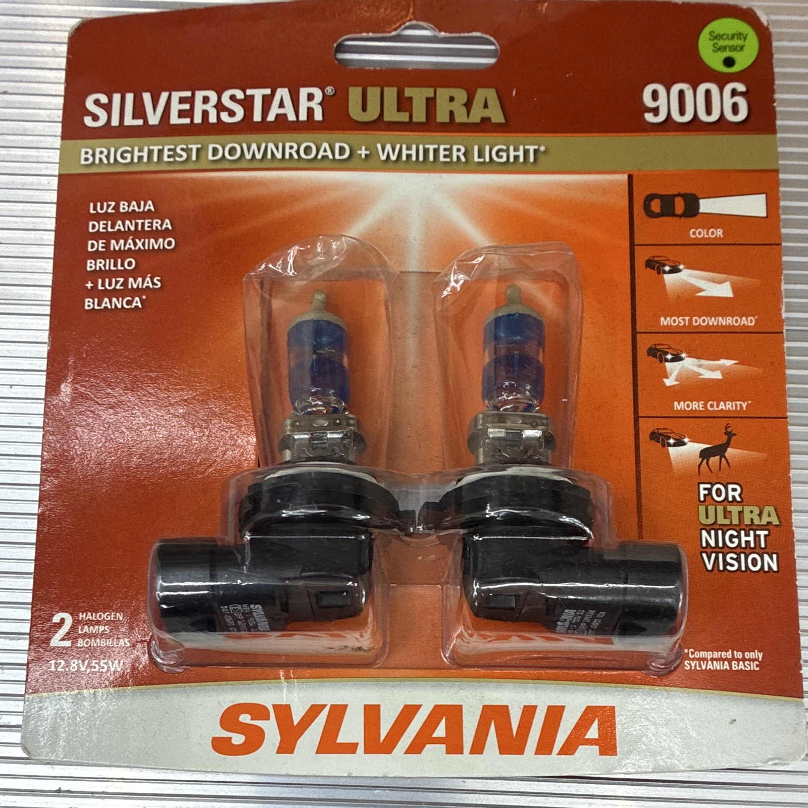 Sylvania 9006 Silverstein Ultra Night Vision Light Bulbs Sylvania 9006 Silverstein Ultra Night Vision Light Bulbs