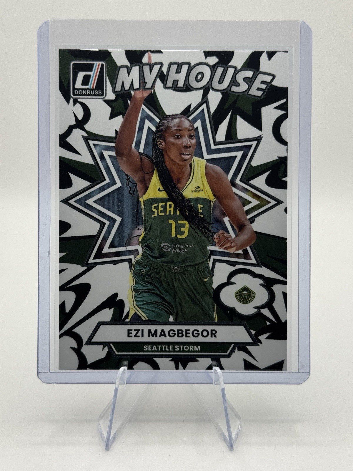 🏠 2025 WNBA Panini Donruss - Ezi Magbegor #9 My House - Seattle Storm