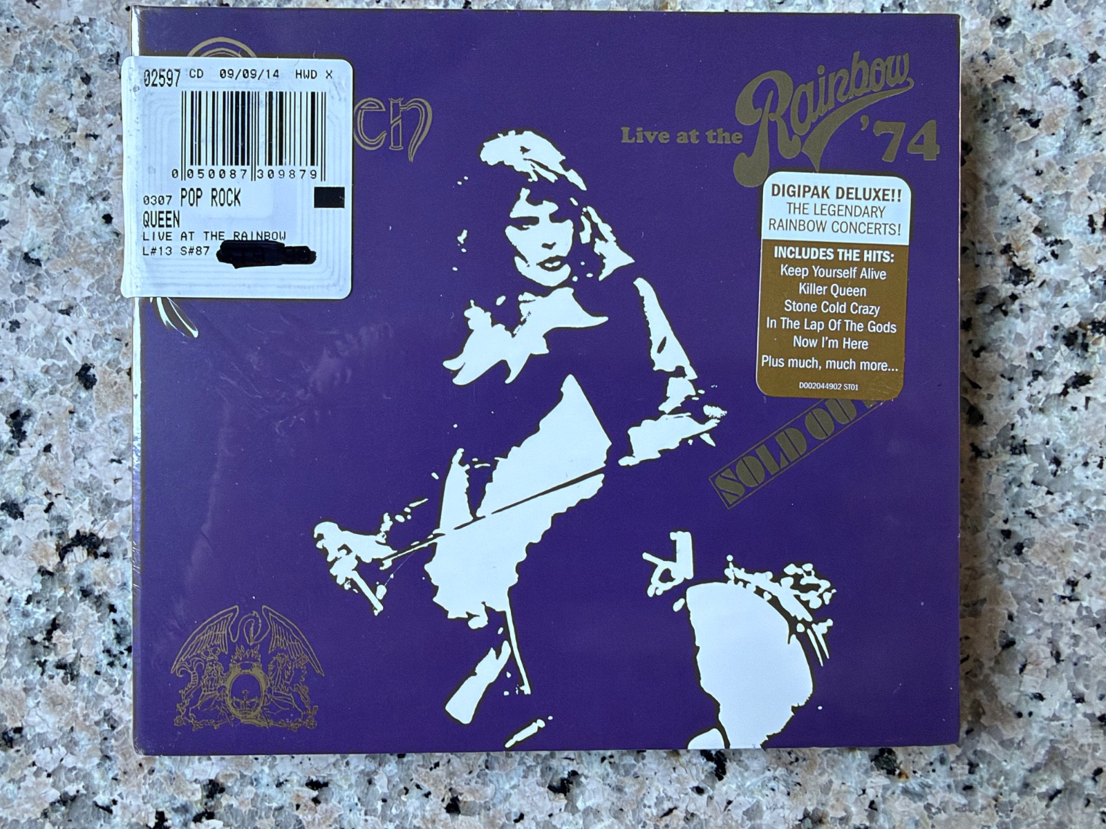 Queen : Live at the Rainbow \'74 CD Deluxe Album Digipak 2 discs (2014) NEW Queen : Live at the Rainbow \'74 CD Deluxe Album Digipak 2 discs (2014) NEW
