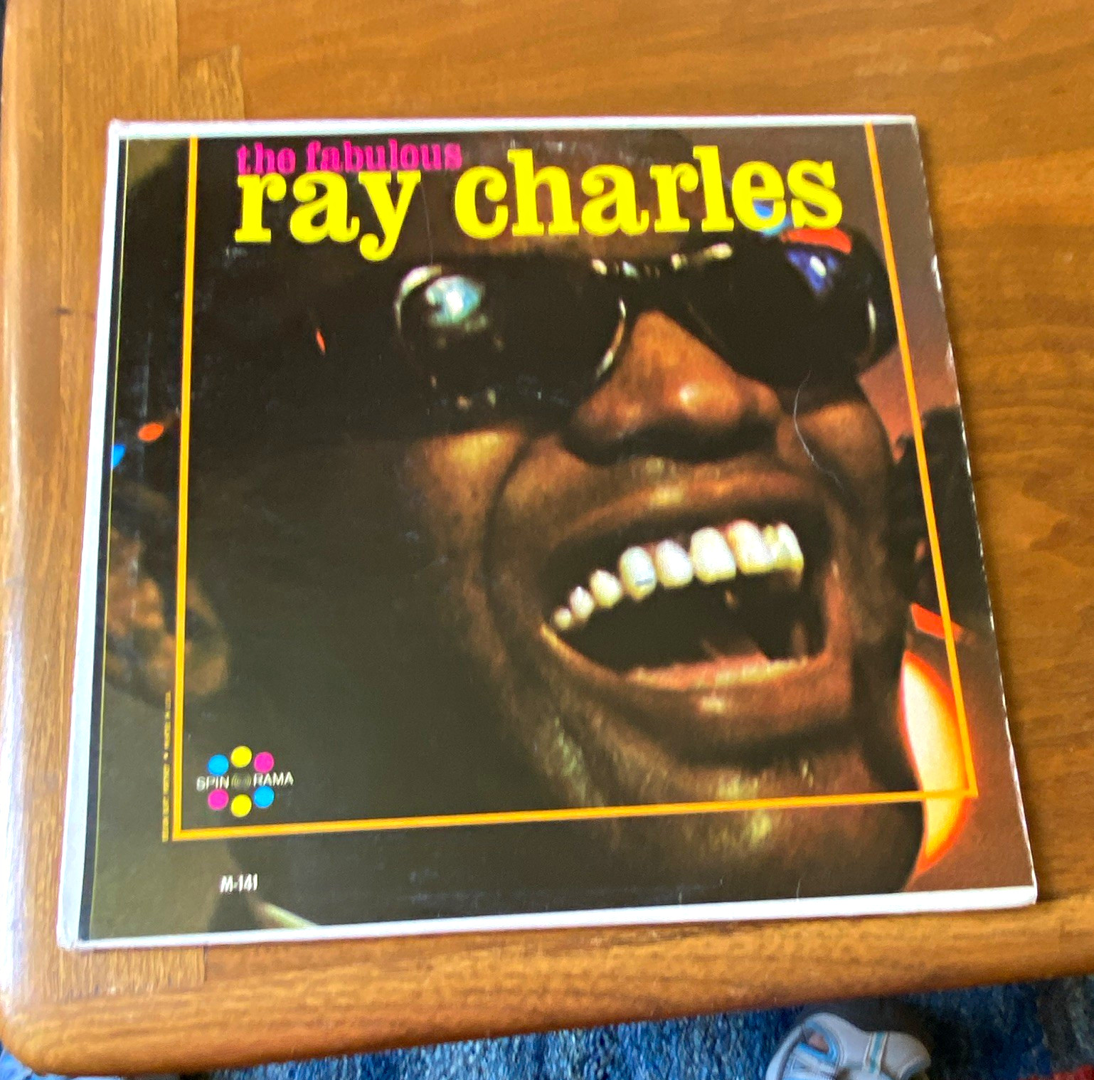 Ray Charles The Fabulous Ray Charles Spin-O-Rama M-141 Black Vinyl Blues 33RPM