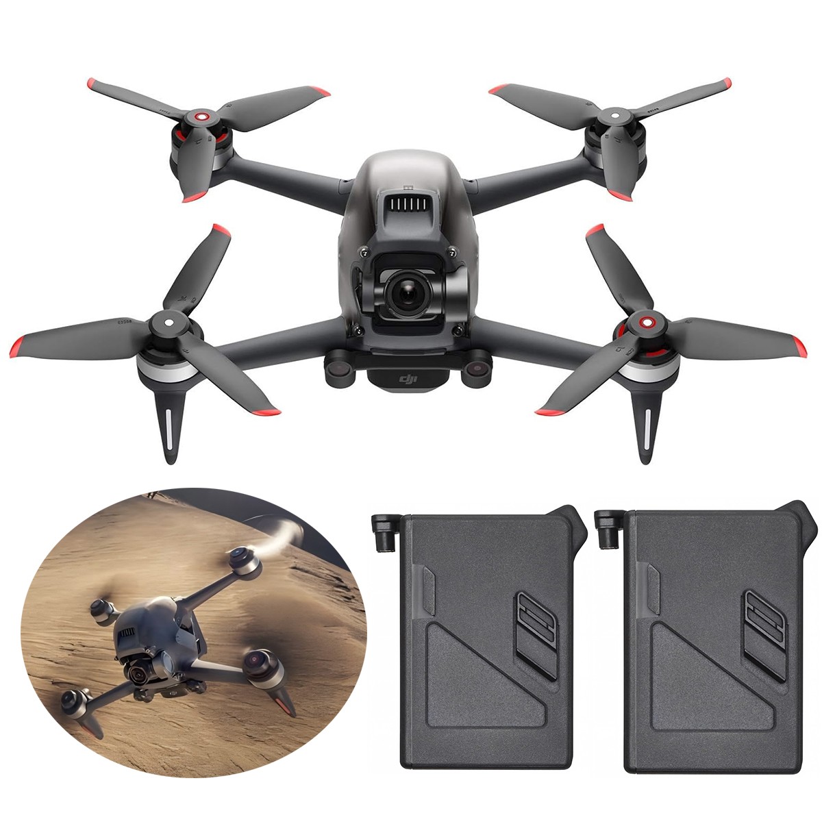 Genuine DJI FPV Drone with 2 Intelligent Flight Batteries 4K Camera Quadcopter