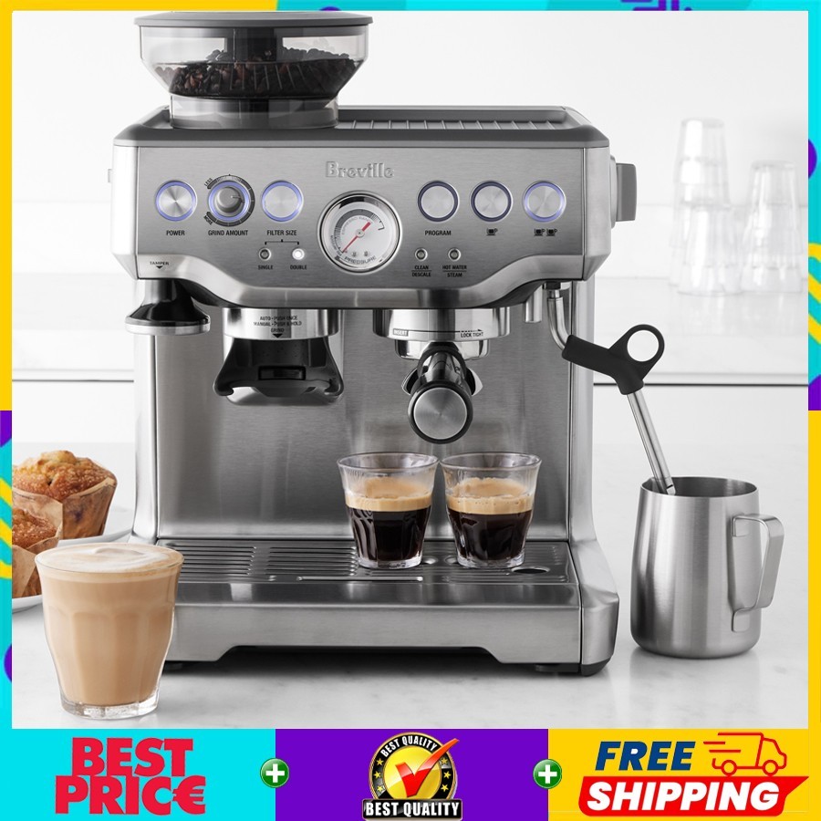 Breville Barista Express Espresso Machine, New Sealed +100% Authentic Breville Barista Express Espresso Machine, New Sealed +100% Authentic