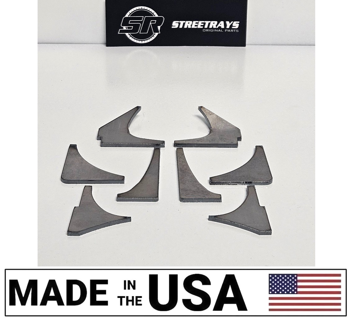 [SR] Weld-on Steel Frame Gusset Kit fits Yamaha PW50