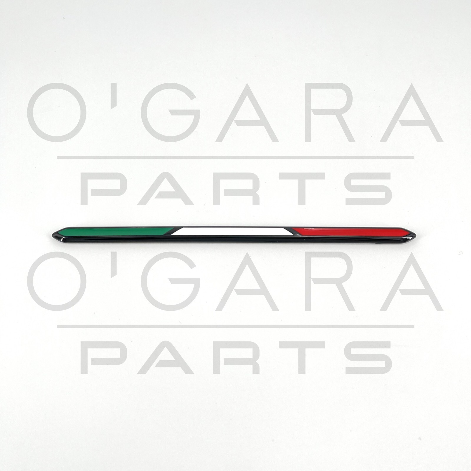 4T3853680A OEM Lamborghini Huracán STO Italian Flag FRONT Badge [PRE-ORDER]