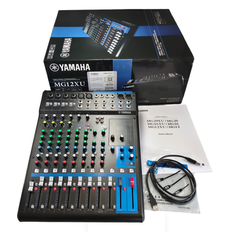 Yamaha MG12XU 12 Channel Mixer With USB And Effects US