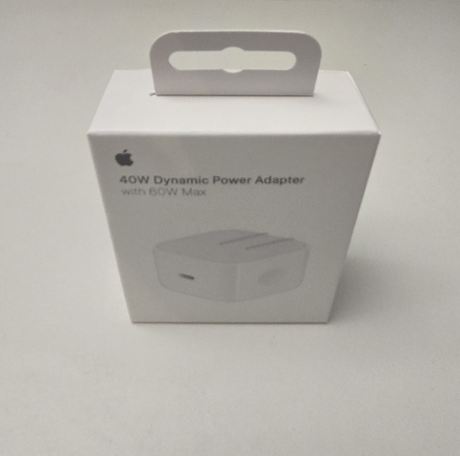 Apple 40W Dynamic Power Adapter 60W Max for iPhone/iPad/AirPods/MacBooks, Sealed