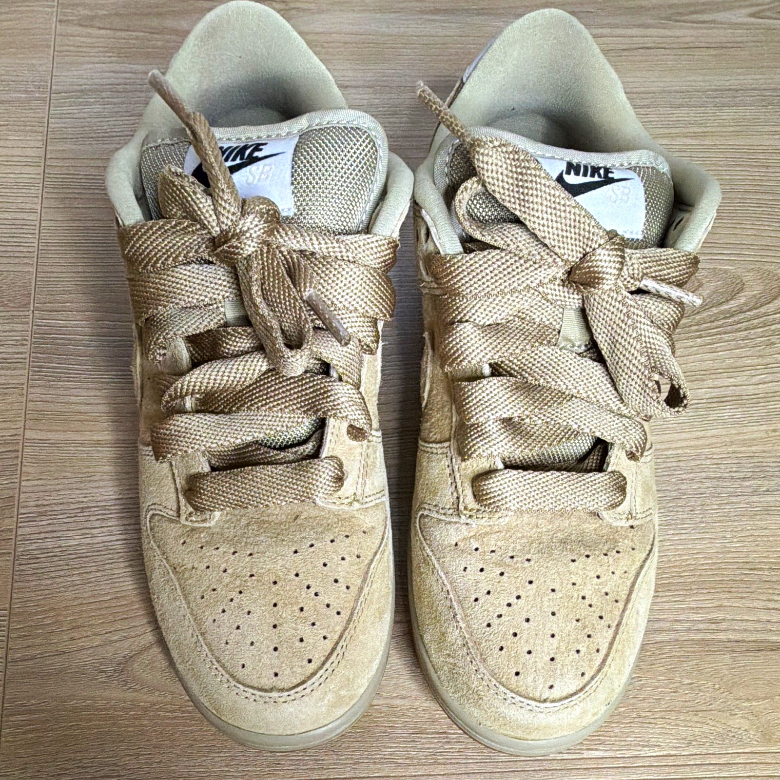 Nike SB Dunk Low Beige Skate Shoes Men\'s US 12 Medium (D, M) Nike SB Dunk Low Beige Skate Shoes Men\'s US 12 Medium (D, M)