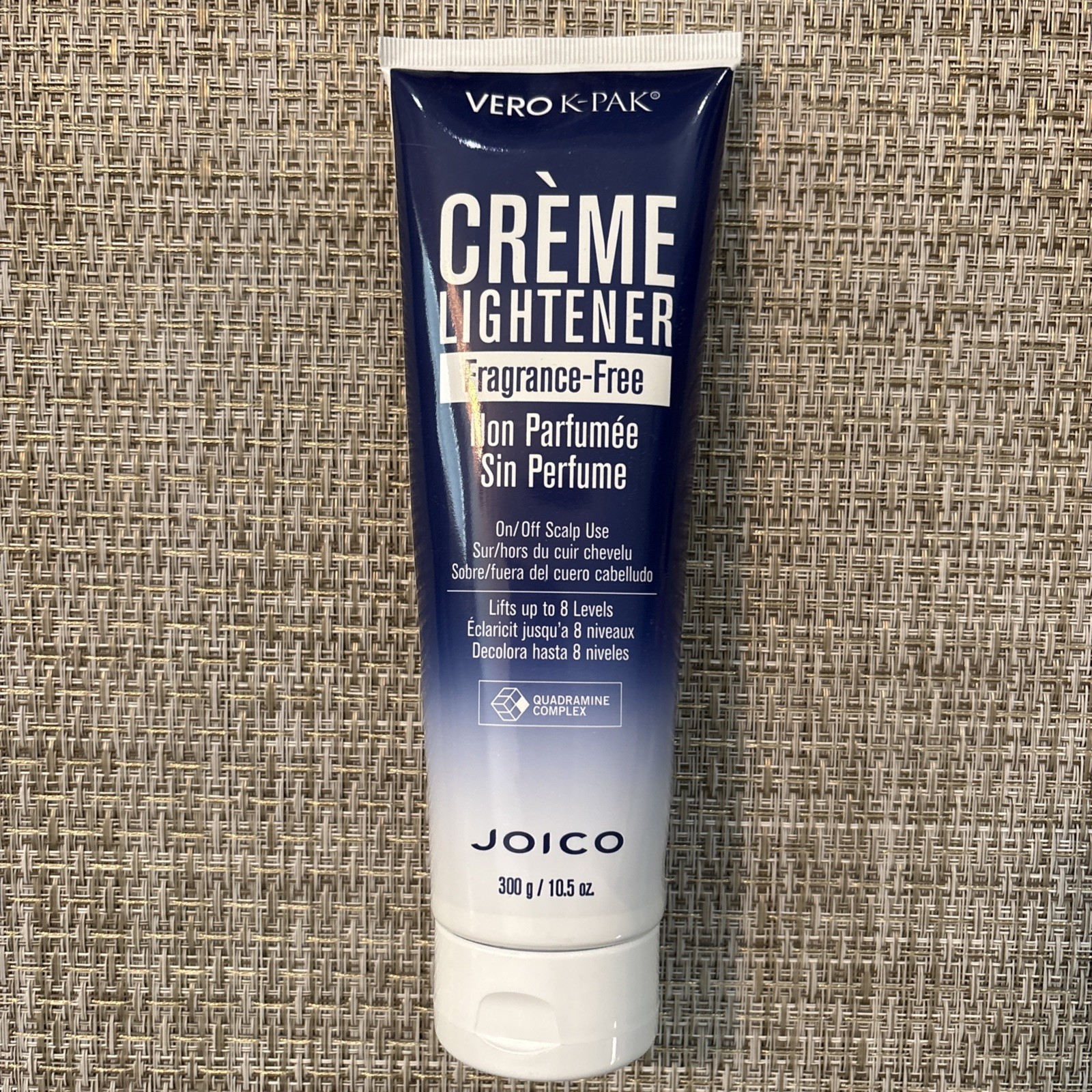 Joico Fragrance-Free Vero K-Pak Creme Lightener 300g/10.5 fl.oz Sealed Joico Fragrance-Free Vero K-Pak Creme Lightener 300g/10.5 fl.oz Sealed
