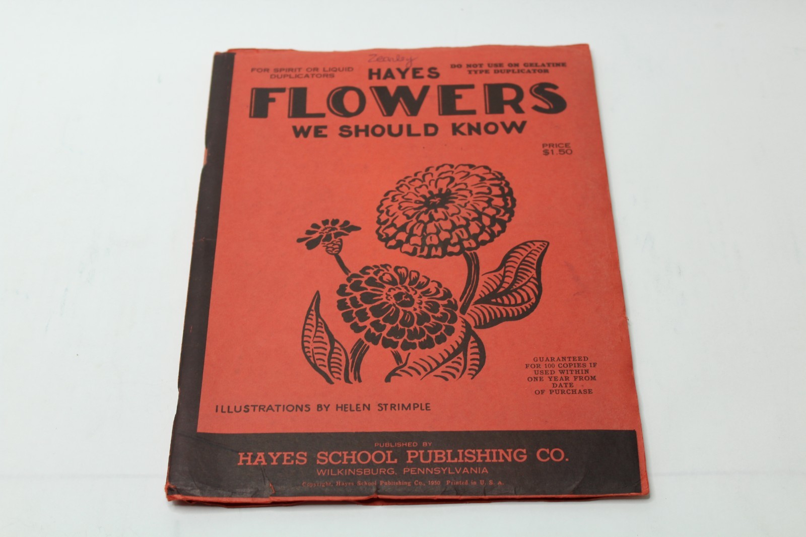 HAYES Flowers We Should Know 1950 HAYES Flowers We Should Know 1950