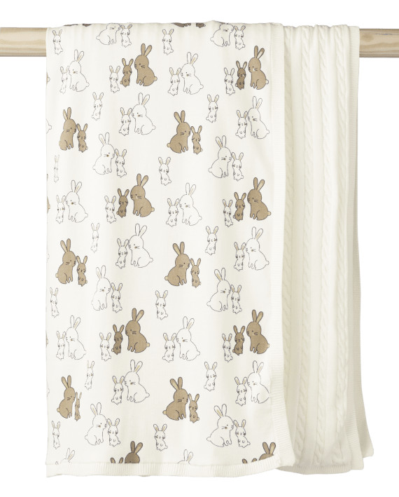 Baby Boy New Gymboree Bunny Rabbit Baby Blanket Baby Boy New Gymboree Bunny Rabbit Baby Blanket