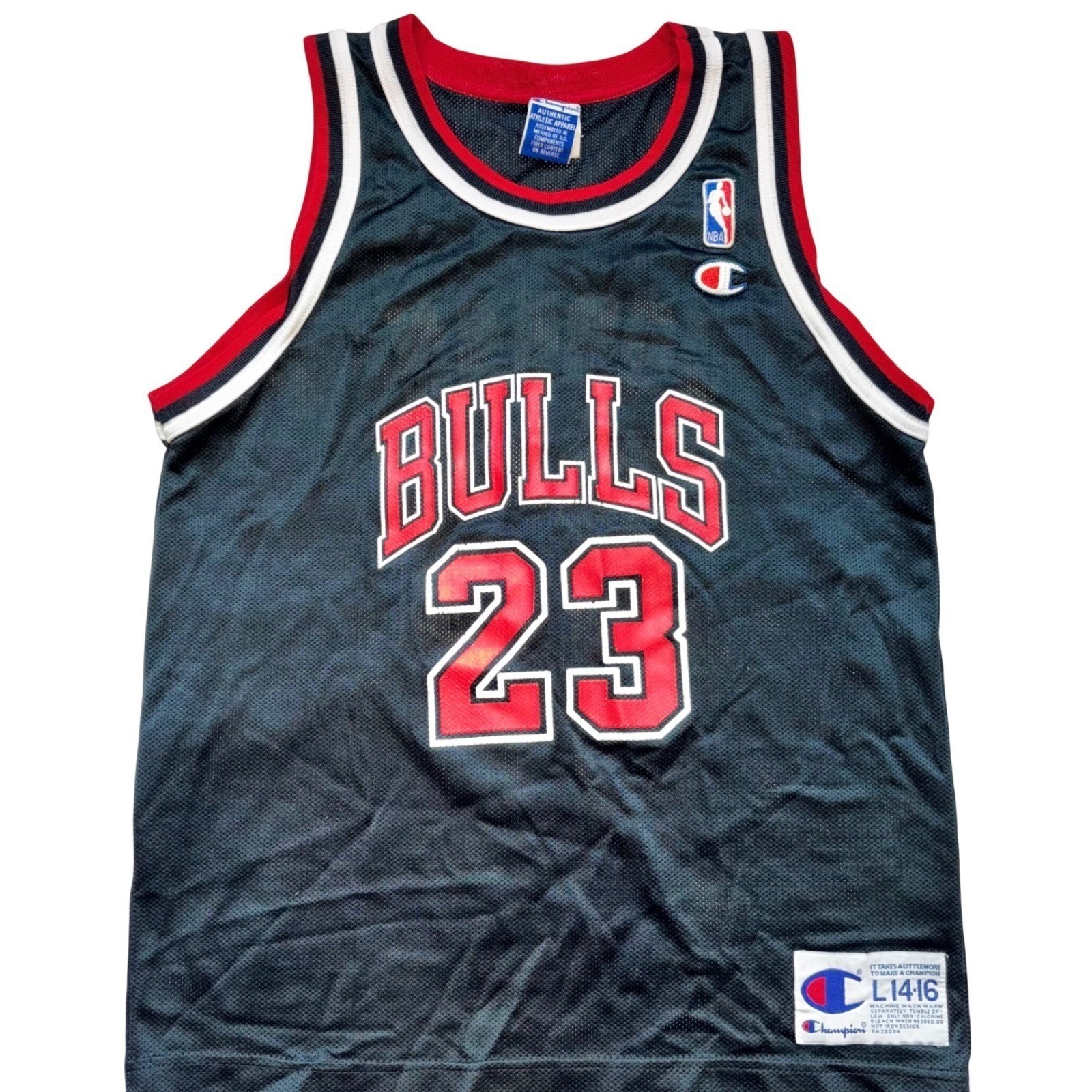 Vintage  1990\'s Champion Michael Jordan 23 Youth XL Chicago Bulls Jersey NBA