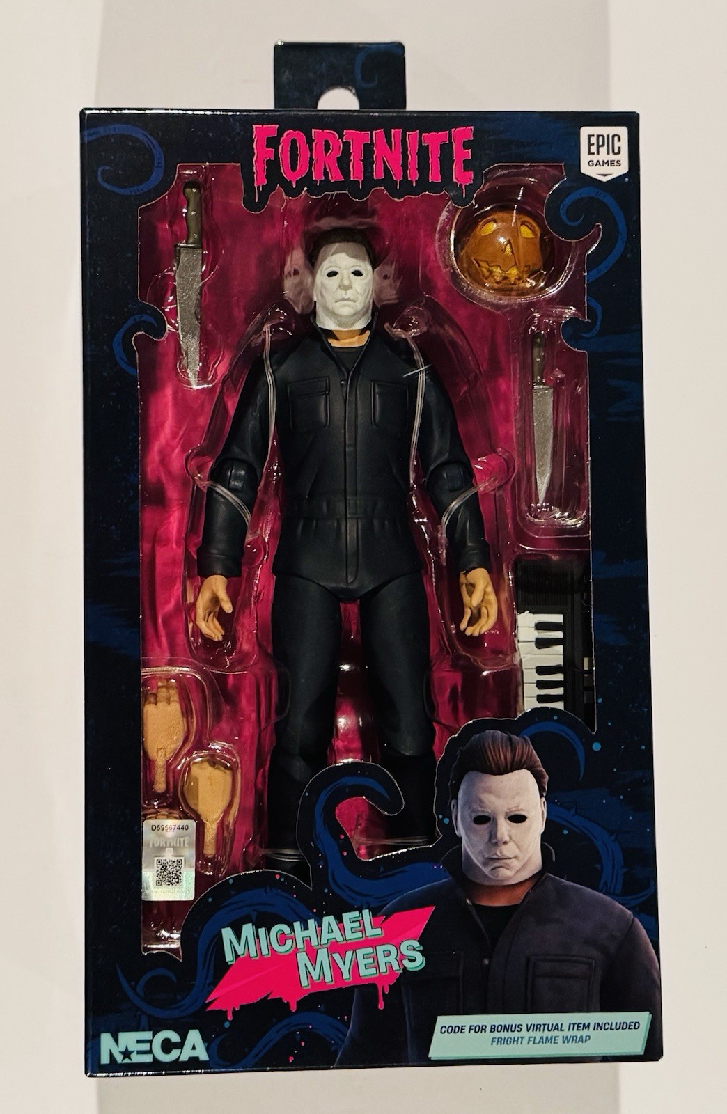2026 NECA FORTNITE MICHAEL MYERS 7” ACTION FIGURE Fortnitemares Halloween New 2026 NECA FORTNITE MICHAEL MYERS 7” ACTION FIGURE Fortnitemares Halloween New