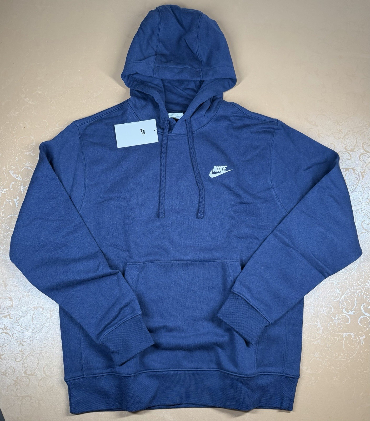 Nike Sportswear Club Fleece Hoodie Midnight Navy Men's ALL SIZES BV2654-410 NEW Nike Sportswear Club Fleece Hoodie Midnight Navy Men's ALL SIZES BV2654-410 NEW