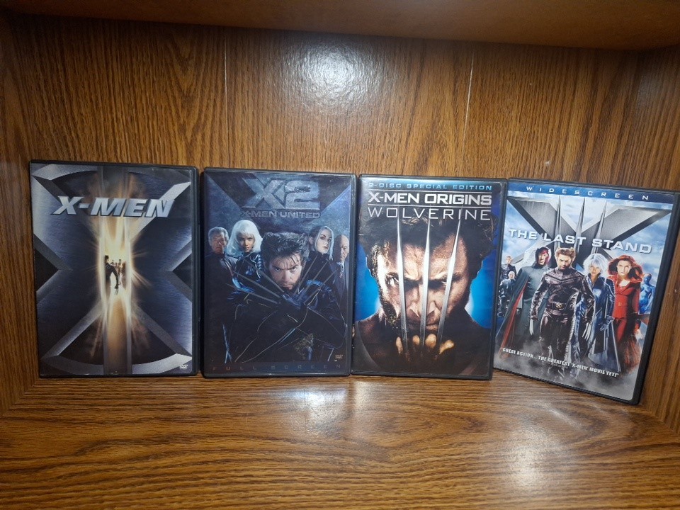 X-Men DVD Movies Lot of 4