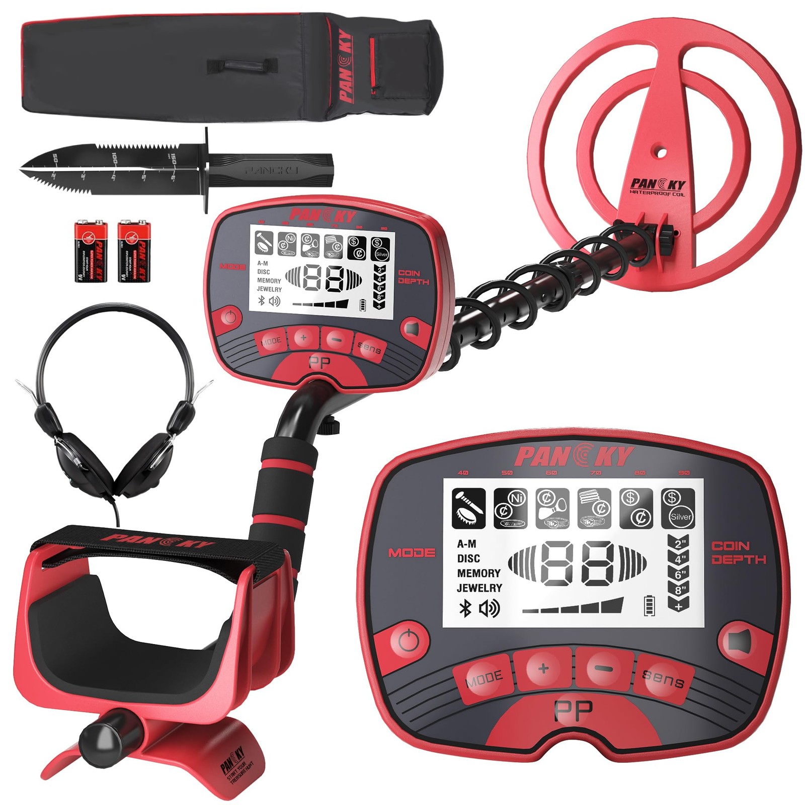 PANCKY PK0075 Waterproof Metal Detector 10\
