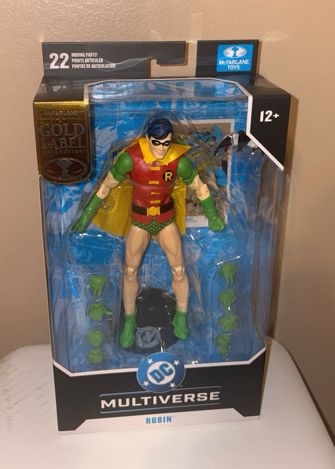 McFarlane DC Multiverse Robin Silver Age Gold Label Store Exclusive (READ)