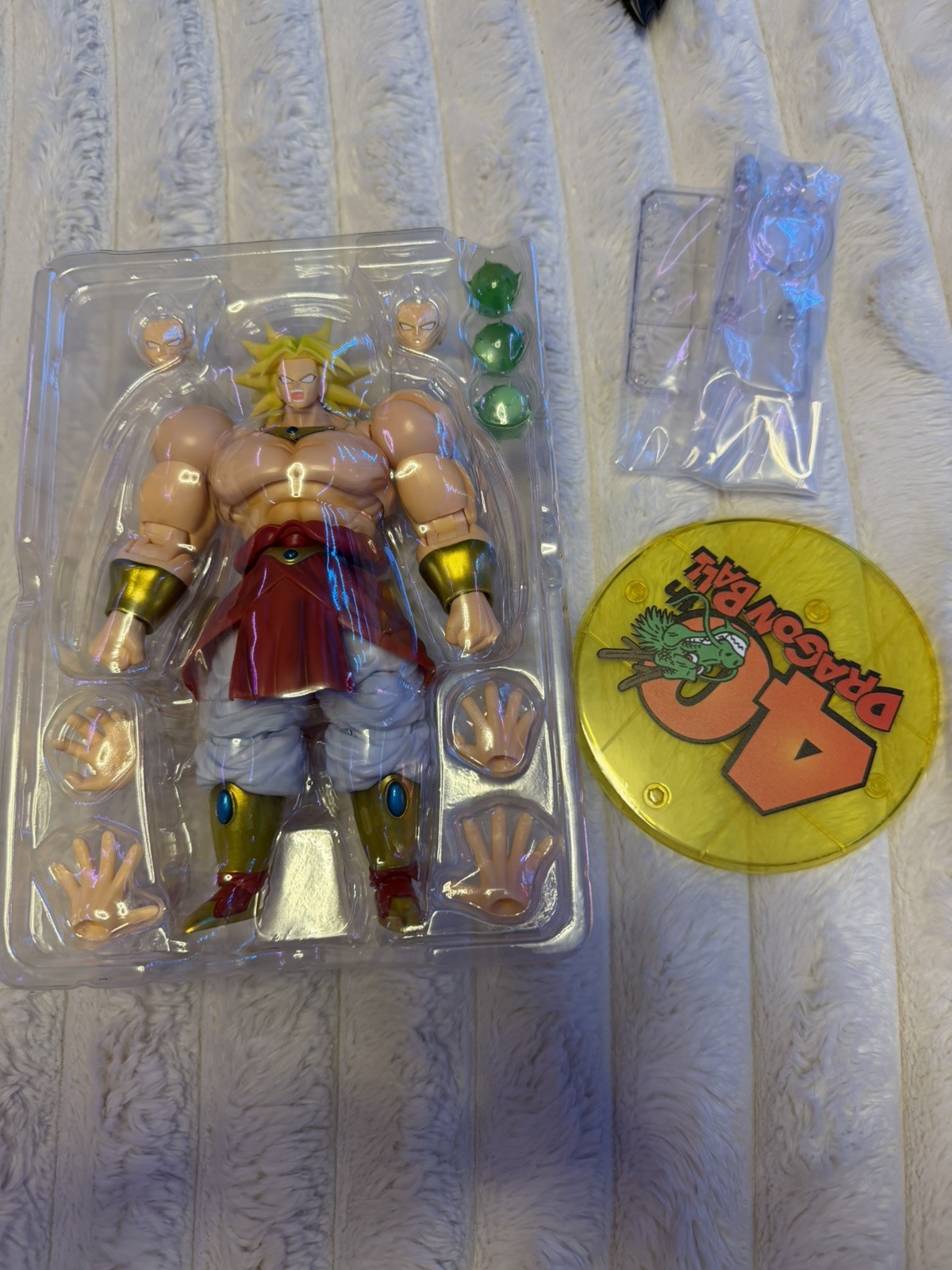 Dragon Ball S.H.Figuarts Broly 40th Anniversary Reissue Edition Bandai US STOCK