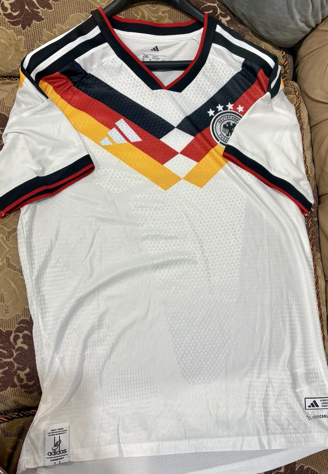 Germany 2026 jersey Color White New Fan Version Slim Fit Sizes S, M,L,XL, 2XL Germany 2026 jersey Color White New Fan Version Slim Fit Sizes S, M,L,XL, 2XL
