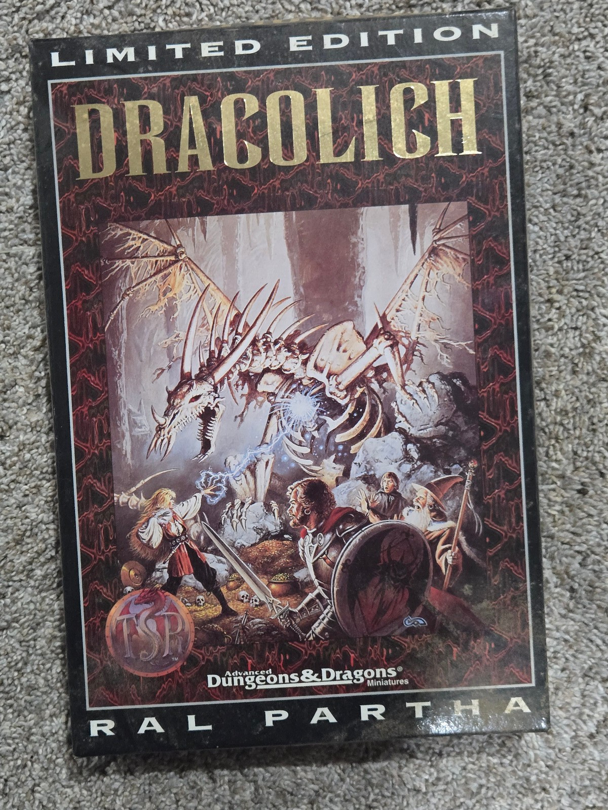 Ral Partha AD&D Monster Minis Dracolich (Limited Ed) #292 EXCELLENT condition Ral Partha AD&D Monster Minis Dracolich (Limited Ed) #292 EXCELLENT condition