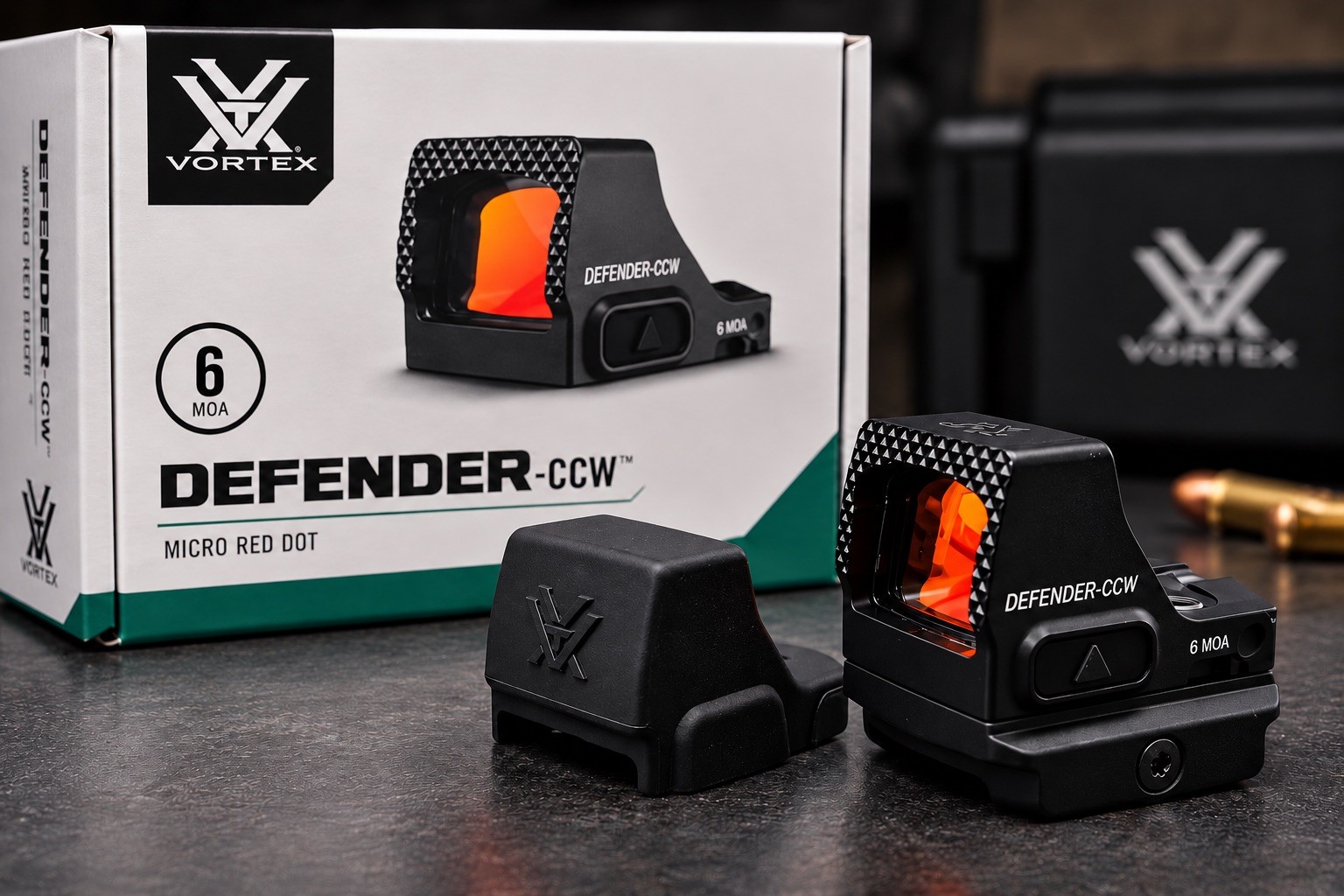 Defender CCW Red Dot 6 MOA 10 Minute Auto Shutoff new Defender CCW Red Dot 6 MOA 10 Minute Auto Shutoff new