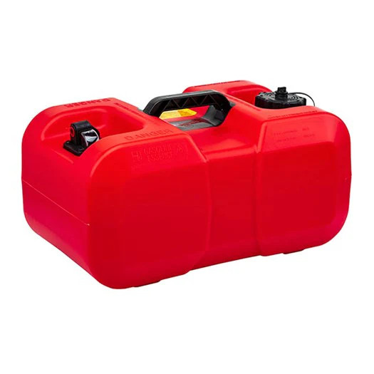 Scepter 6 Gallon Under Seat Portable Marine Fuel Tank | 10511 Gasoline Red Scepter 6 Gallon Under Seat Portable Marine Fuel Tank | 10511 Gasoline Red