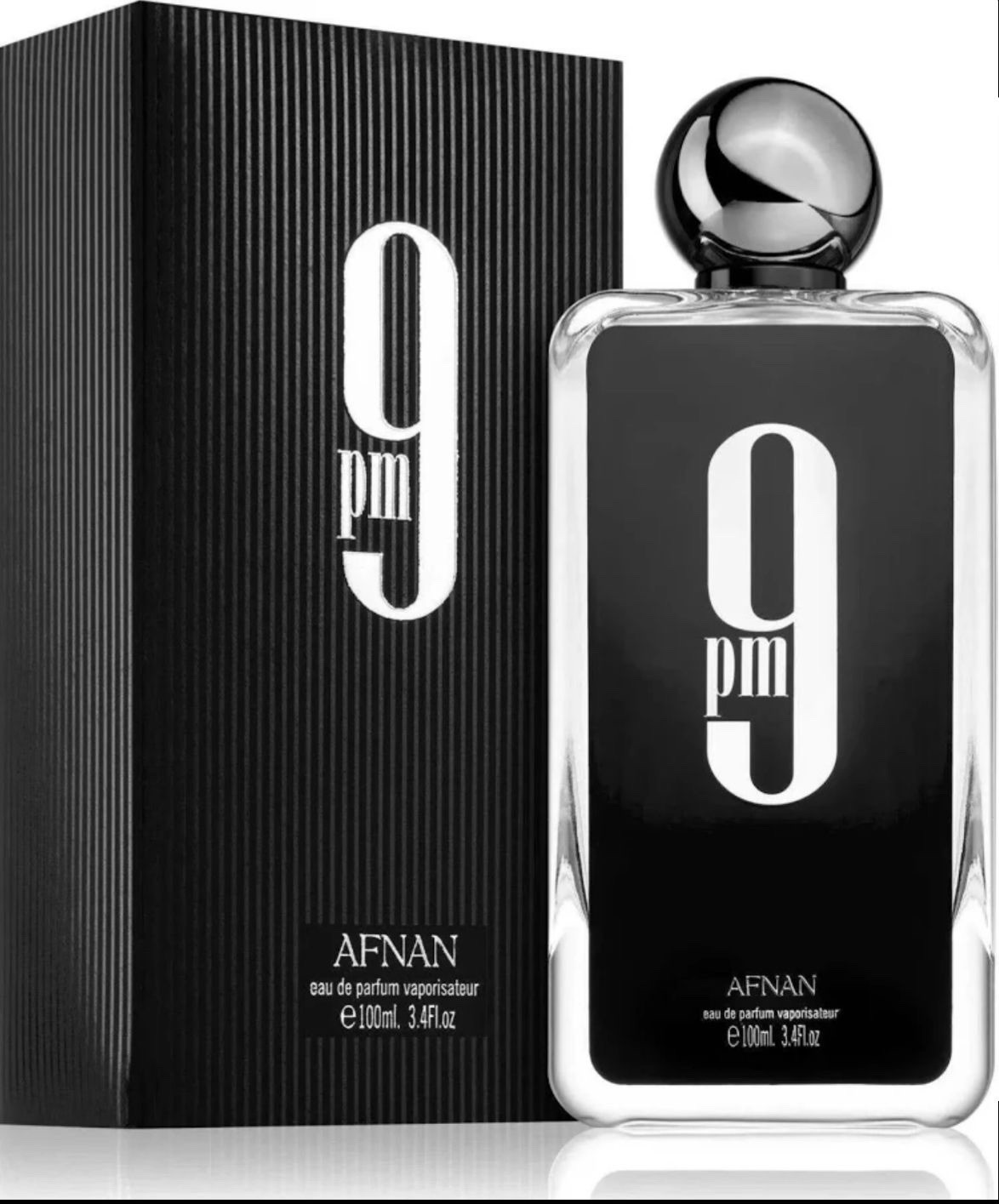 Afnan 9 pm Eau de Parfum Spray 100 mL 3.4 fl oz Men\'s Fragrance