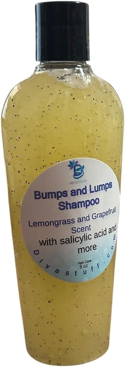 Shampoo for Bumps and Lumps on The Scalp, 8 Fluid Ounces, by Diva Stuff Shampoo for Bumps and Lumps on The Scalp, 8 Fluid Ounces, by Diva Stuff