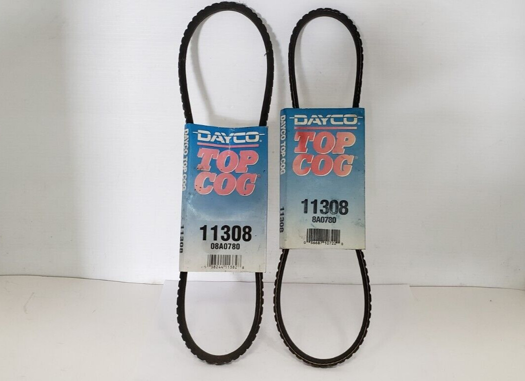 DAYCO 11308 ACCESSORY DRIVE BELT, TOP COG, 30.75\