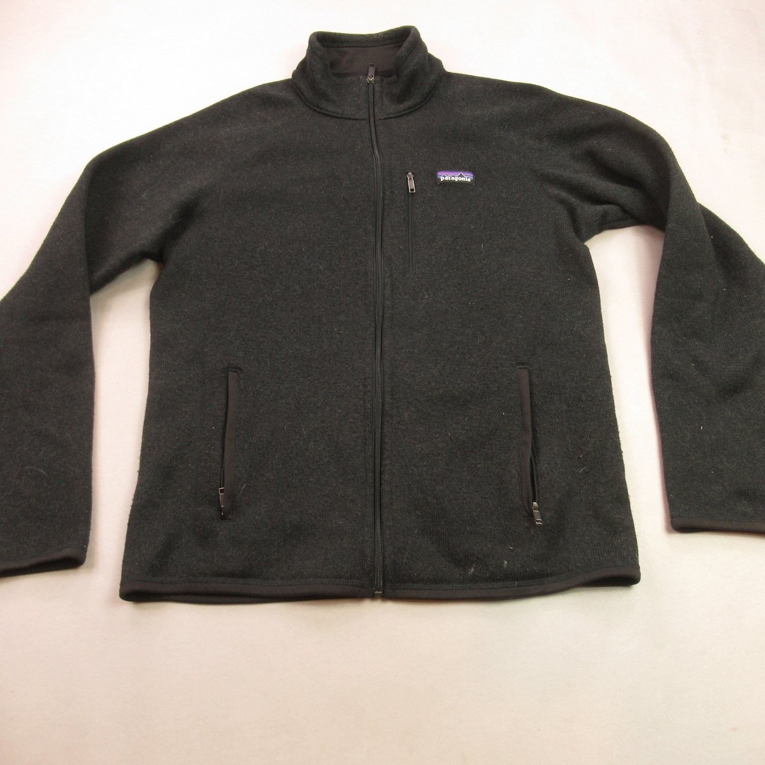 Patagonia Better Sweater Fleece Jacket Men\'s M Medium Full Zip Charcoal Gray