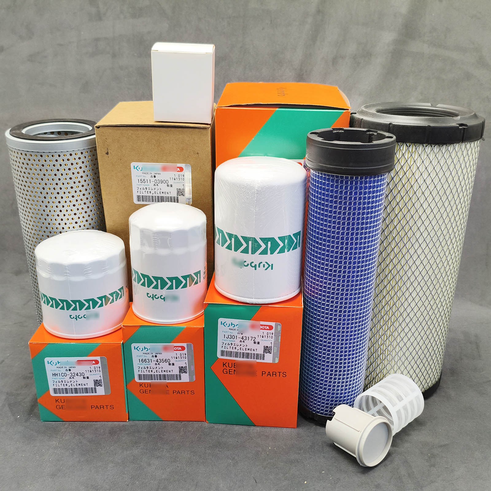 New Complete Filter Service Kit for Takeuchi TL8R2 Track Loaders w/V3307
