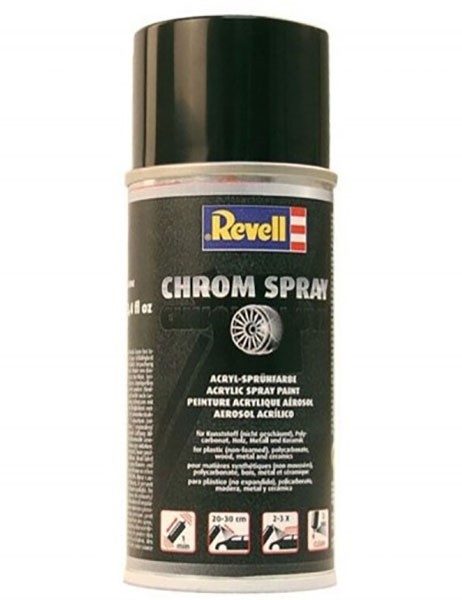 Revell 39628 Chrome Spray 150 ml Spray Paint Can Revell 39628 Chrome Spray 150 ml Spray Paint Can