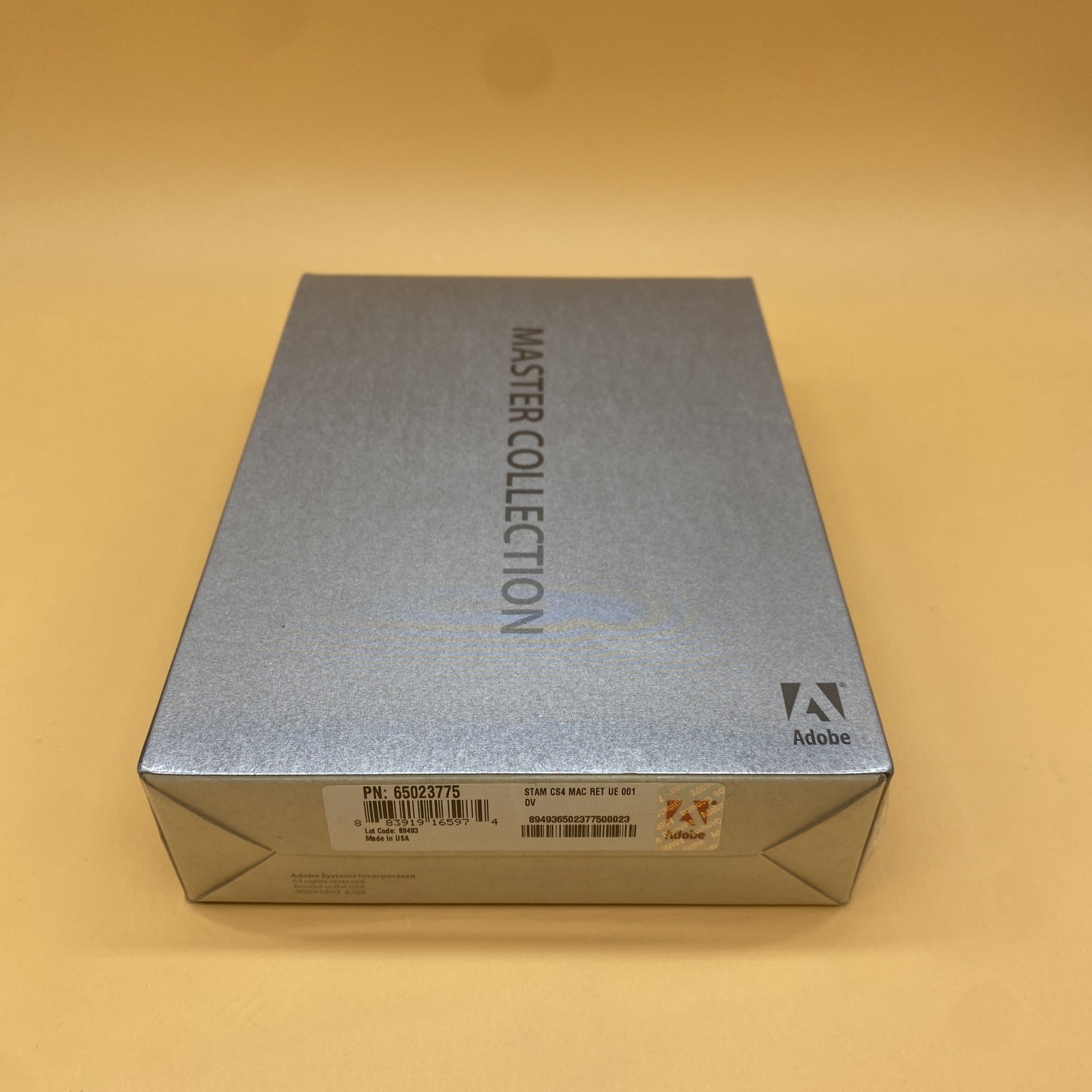 Brand New Sealed Adobe Creative Suite 4 CS4 Master Collection For Windows Brand New Sealed Adobe Creative Suite 4 CS4 Master Collection For Windows