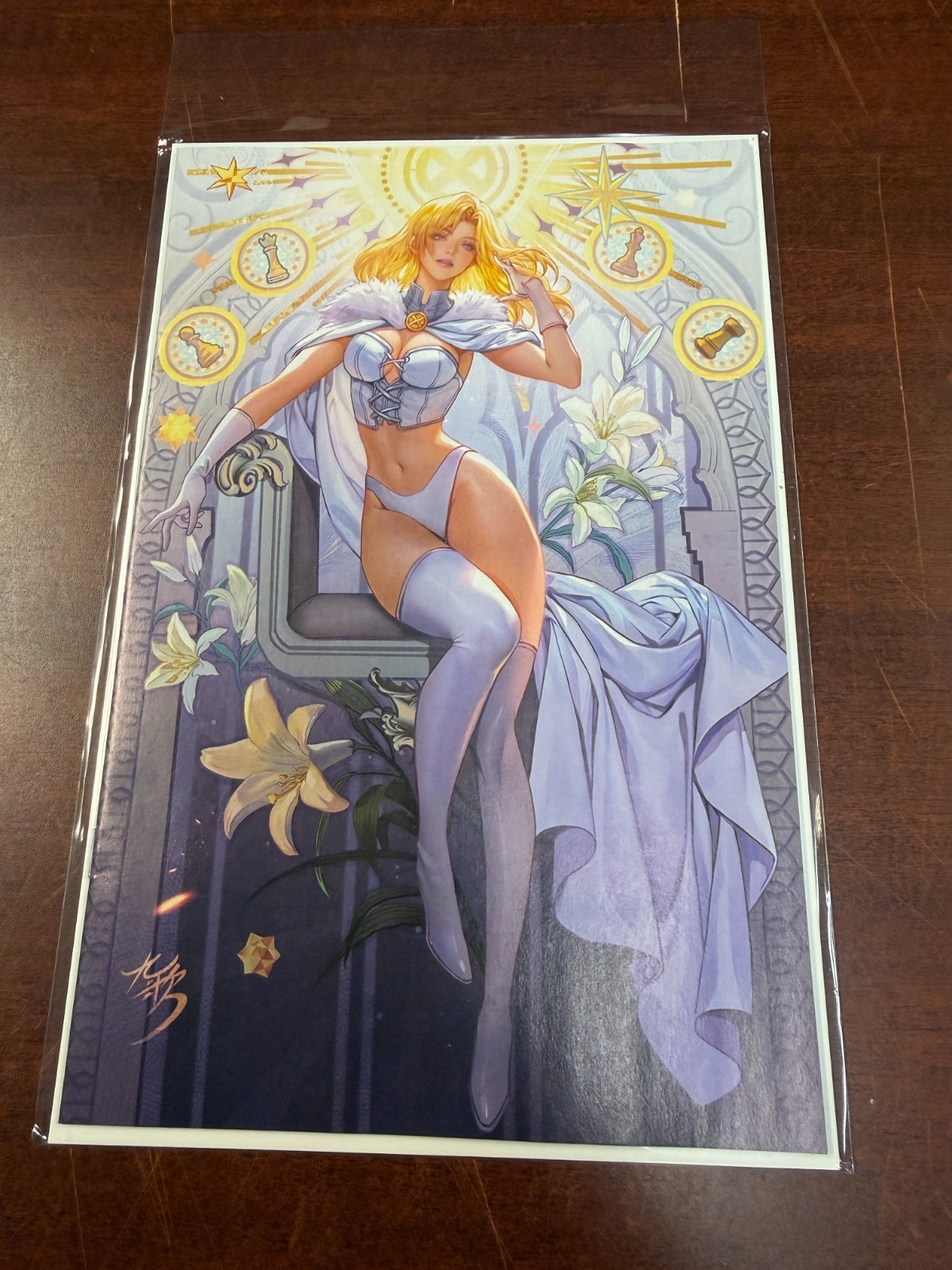 Emma Frost White Queen # 3 NM 1st Print Virgin Variant Cover Marvel Comic 1 J800