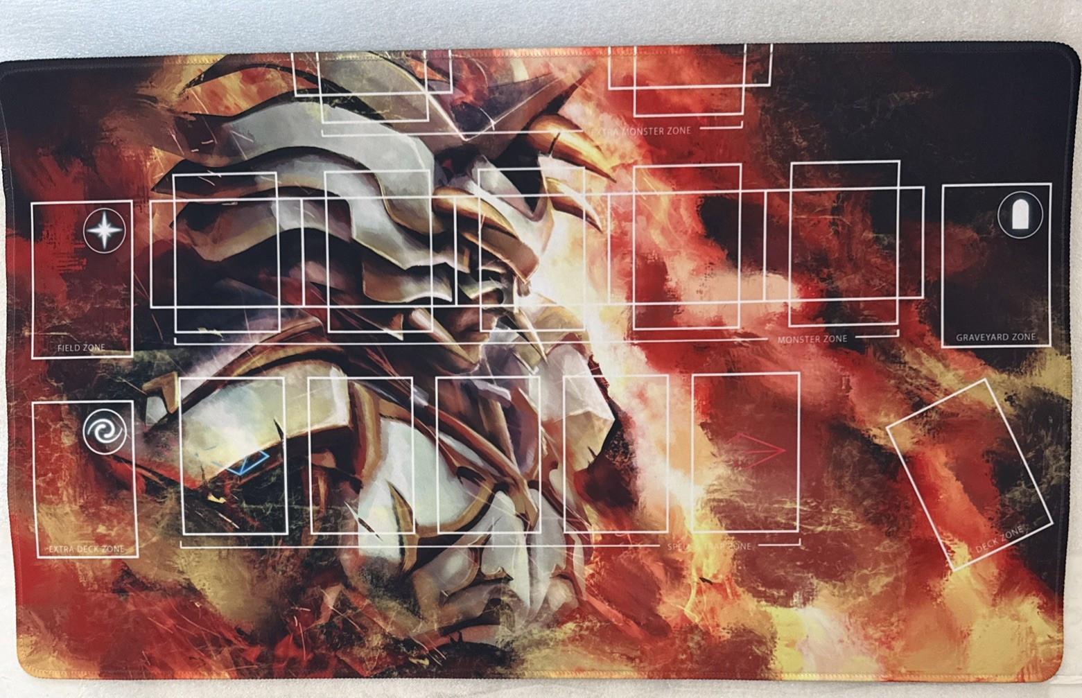 Gilford The Lightning 1-Player Game Mat, Master Rule Duel Field Zones 24 Gilford The Lightning 1-Player Game Mat, Master Rule Duel Field Zones 24