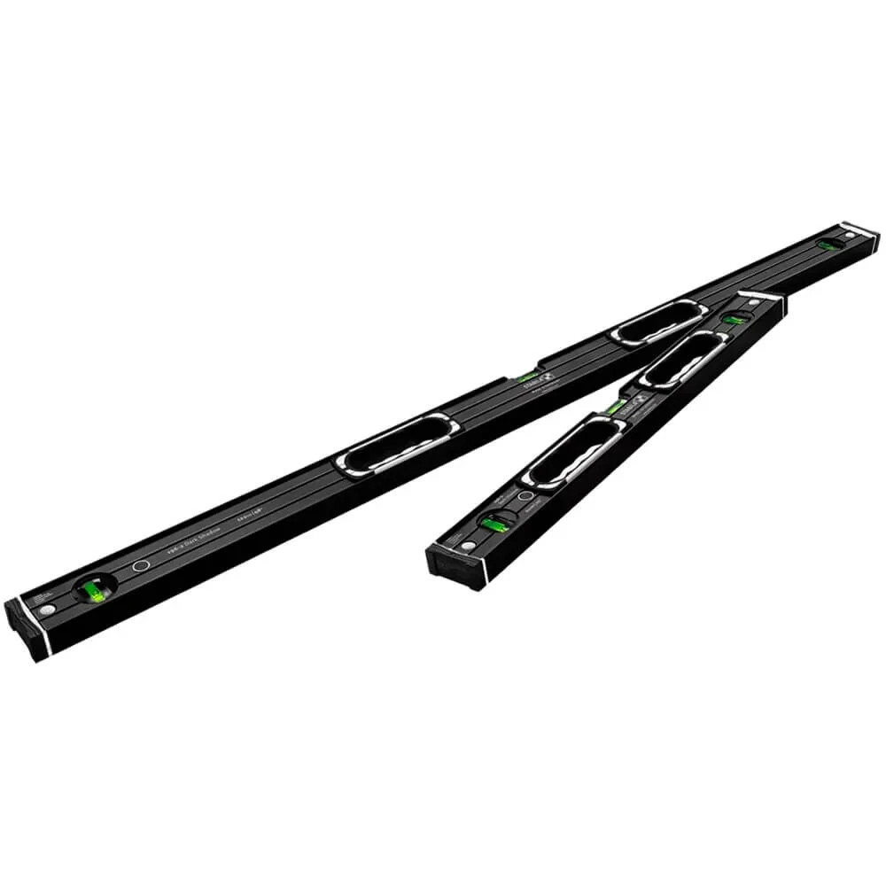 Stabila 37300 Type 196-2 Dark Shadow 2-Piece Spirit Level Set | Limited Edition Stabila 37300 Type 196-2 Dark Shadow 2-Piece Spirit Level Set | Limited Edition