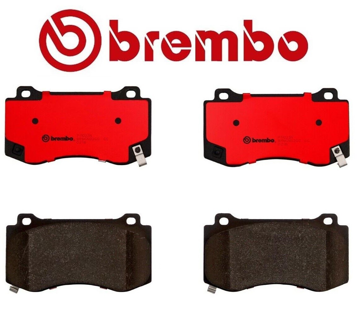 Brembo Front NAO Ceramic Brake Pad Set For 300 Challenger Charger Grand Cherokee