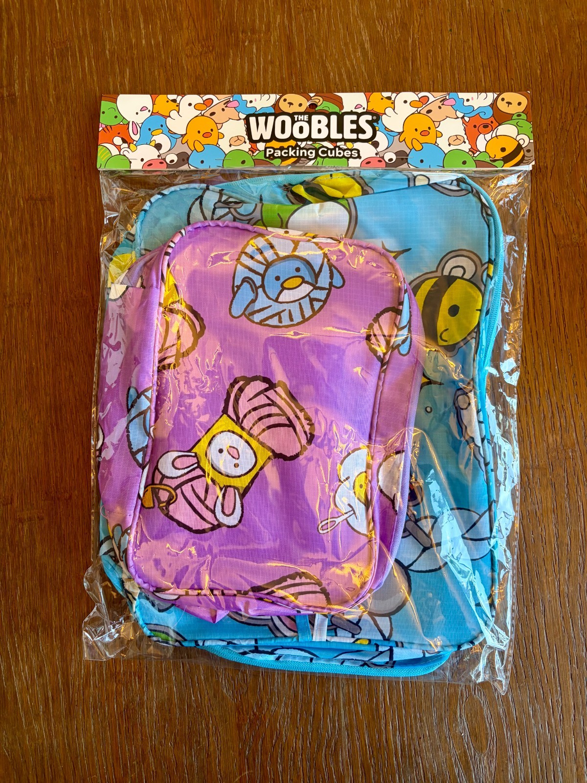 HTF: The Woobles RARE *2-Pack Packing Cubes* Wooble Wagon Exclusive Brand New HTF: The Woobles RARE *2-Pack Packing Cubes* Wooble Wagon Exclusive Brand New