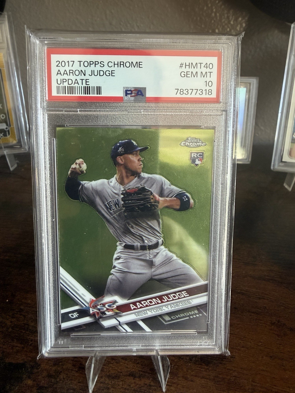 2017 Topps Chrome Update - All-Star Aaron Judge #HMT40 (RC)