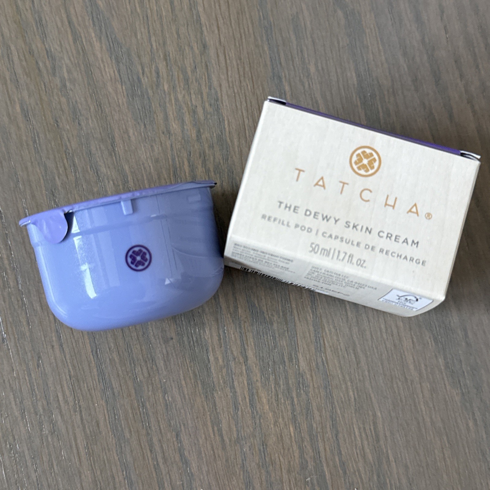NIB Tatcha Authentic The Dewy Skin Cream Hydrating Refillable Moisturizer - 50ml