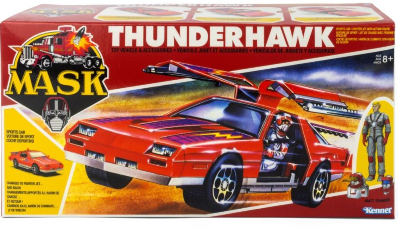 M.A.S.K. Thunderhawk Vehicle with Matt Trakker 2.75\