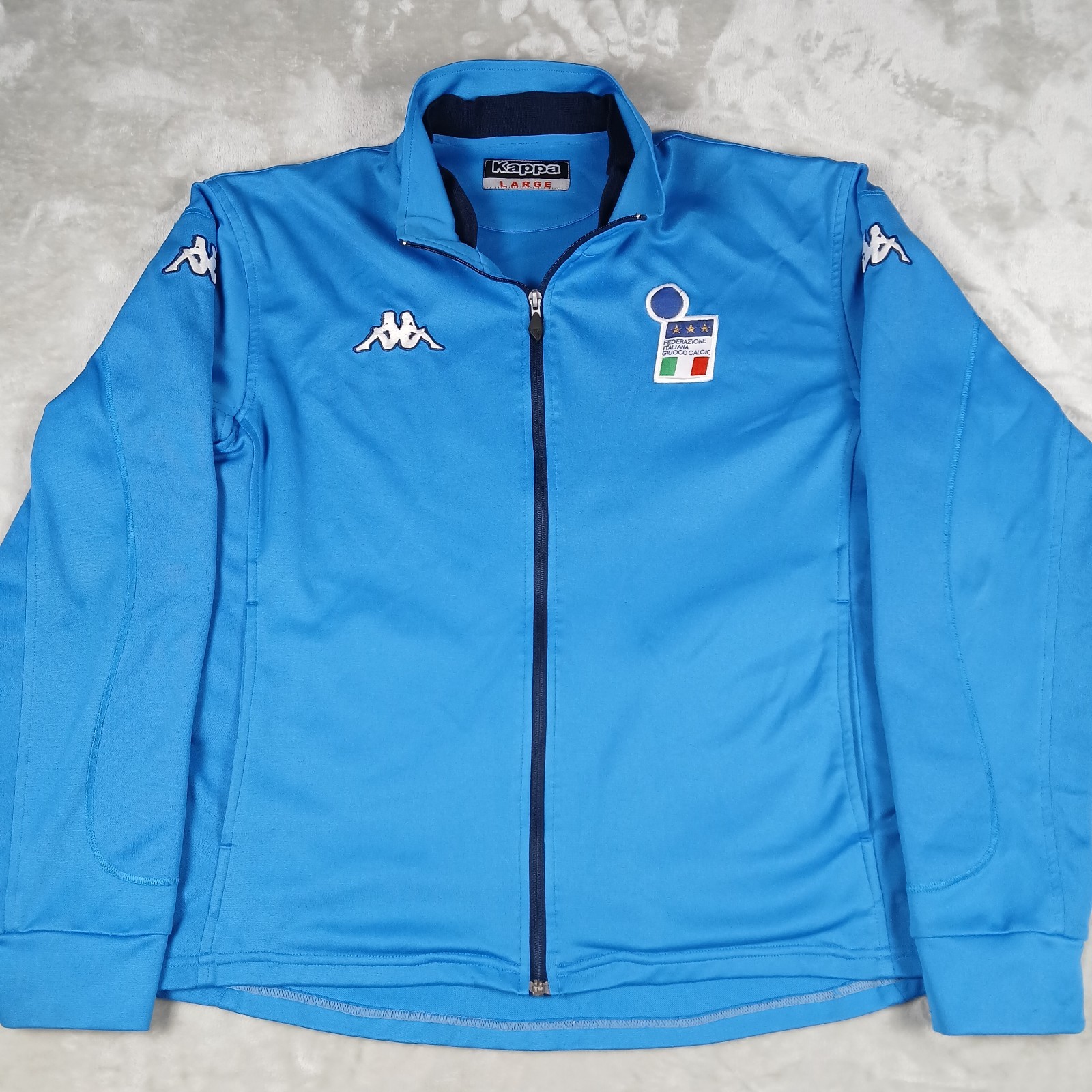 Vintage Kappa Italy 2002 World Cup Track Jacket Large Men\'s Training Italia Vintage Kappa Italy 2002 World Cup Track Jacket Large Men\'s Training Italia