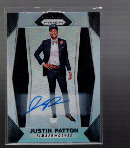 A9251- 2017-18 Panini Prizm Autographs #85 Justin Patton Auto - NM-MT