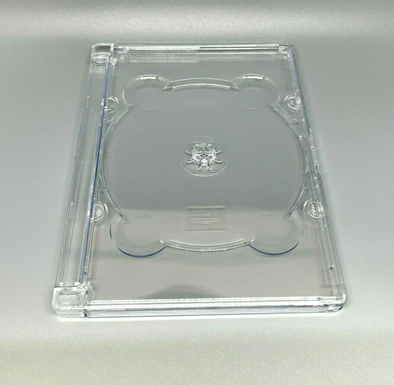 SALE 50 NEW ORIGINAL SUPER JEWEL BOX KING SINGLE DVD CASE CLEAR,  O-SF11